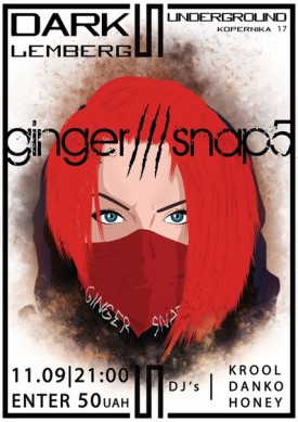 11вересня - Ginger Snap5 (future pop/EBM)